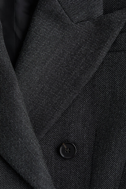Double-breasted wool blazer
