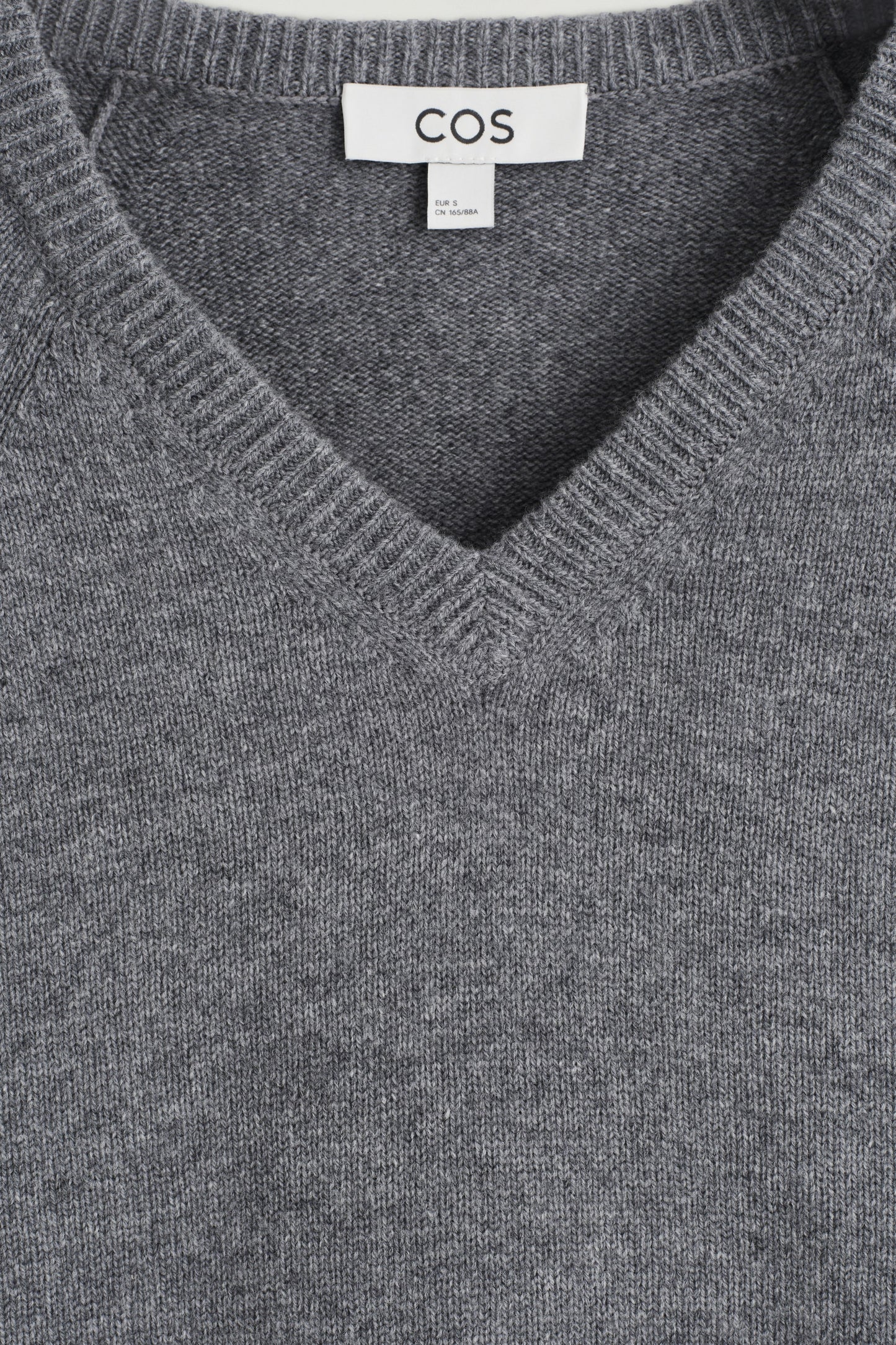 Merino Wool V-Neck Jumper