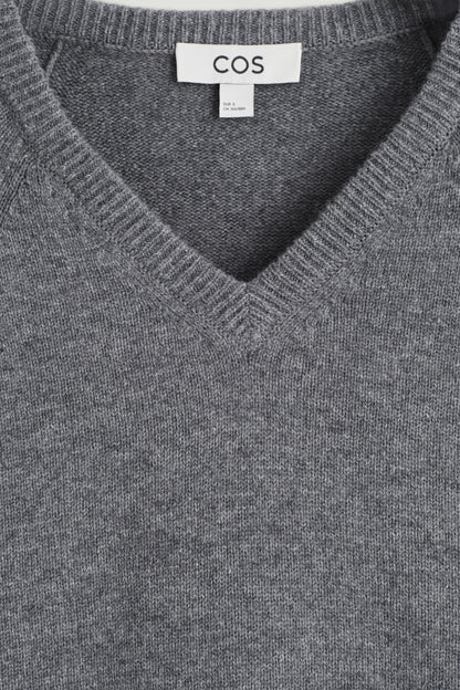 Merino Wool V-Neck Jumper