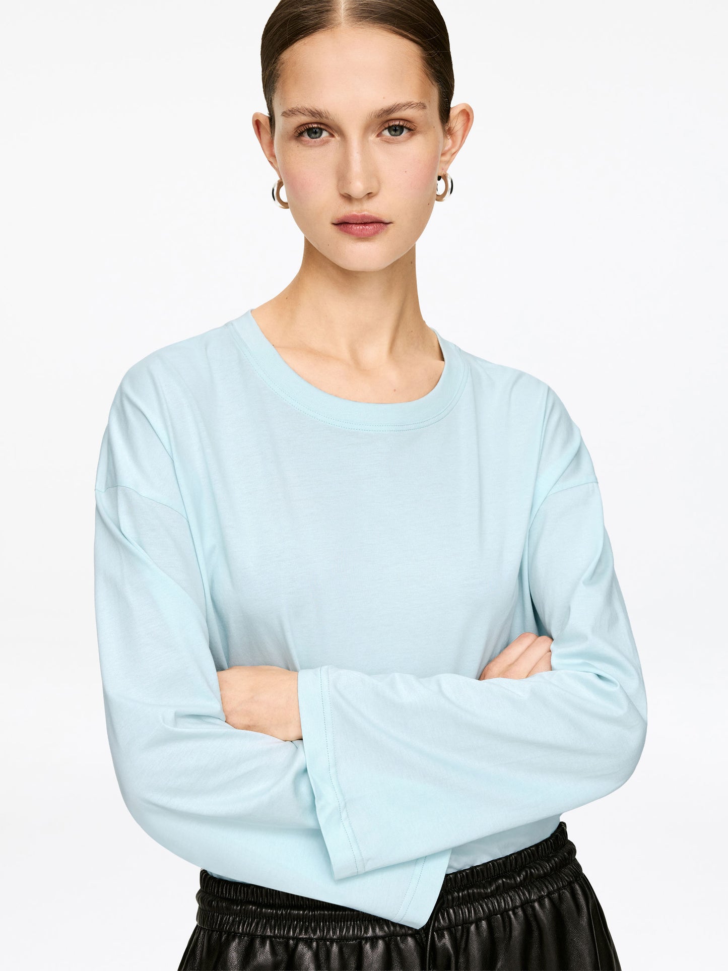 Oversized Long-Sleeve T-Shirt