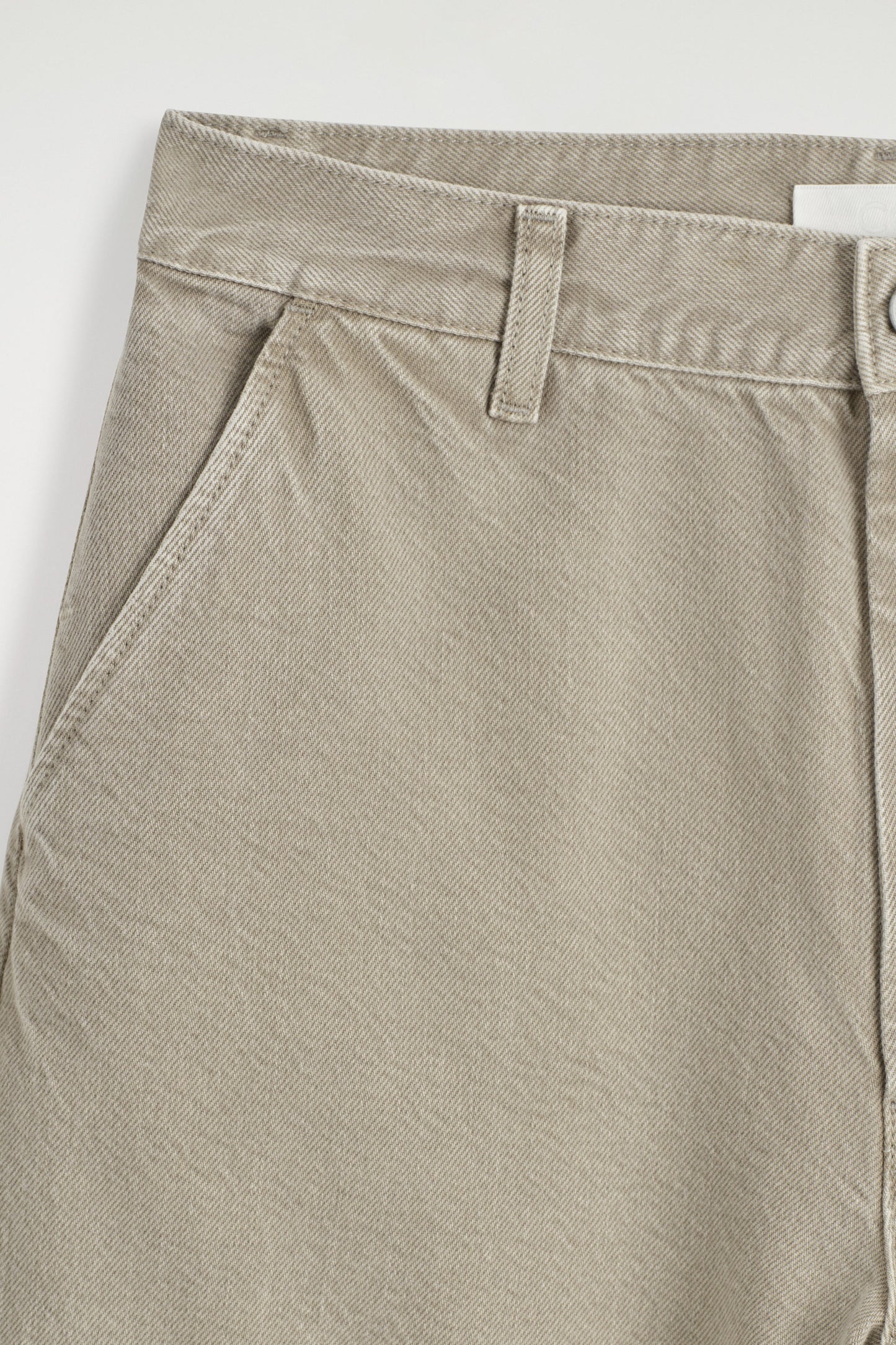 Raw Denim Trousers