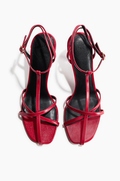 Heeled strappy sandals