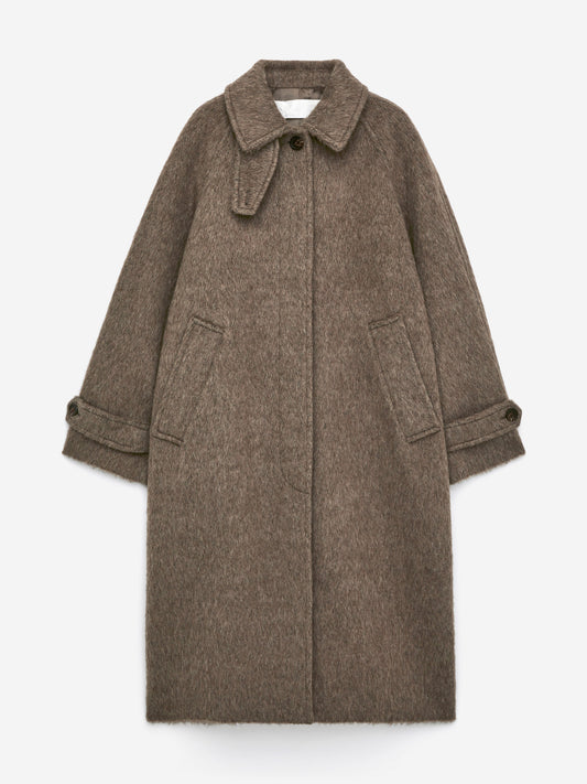 Wool-Alpaca Blend Coat