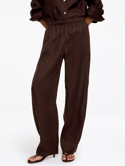 Barrel Linen Trousers
