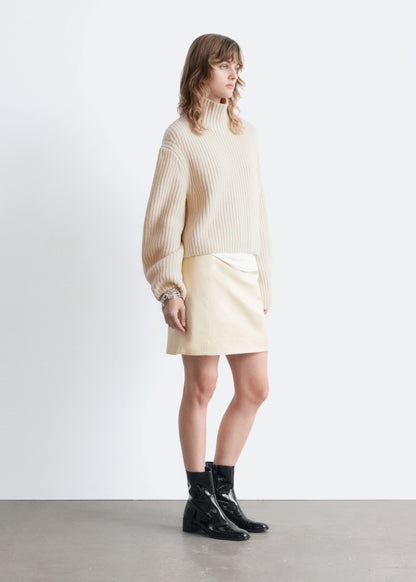 Cropped Turtleneck Jumper