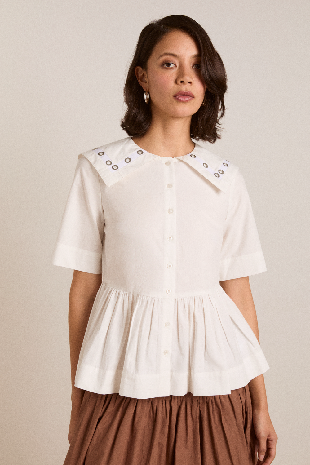 Cyrus Eyelet Blouse