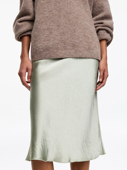 Satin Slip Skirt