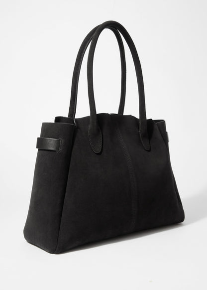 Suede Tote Bag
