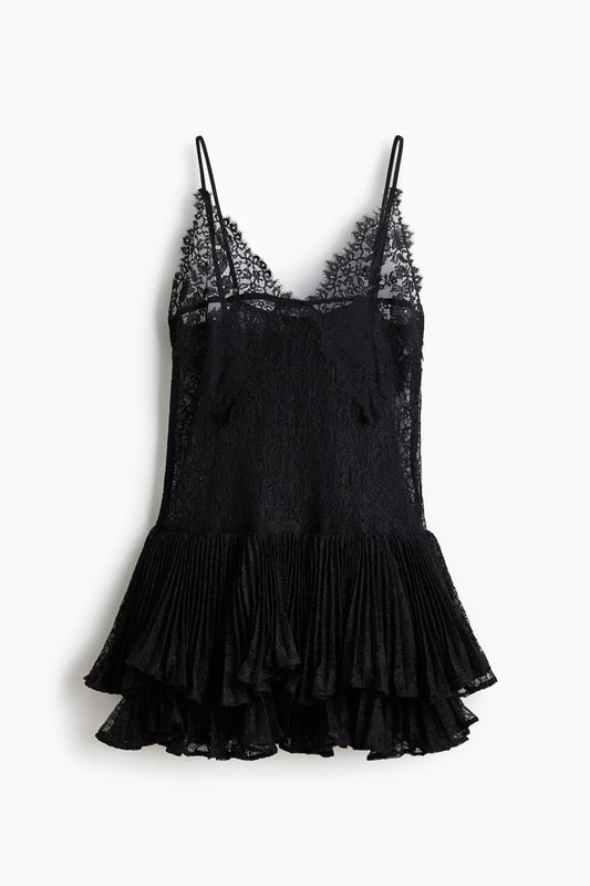 Strappy lace dress