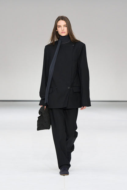 Slim Wool-Blend Trousers