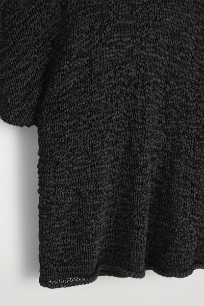 Textured Open-Knit Top