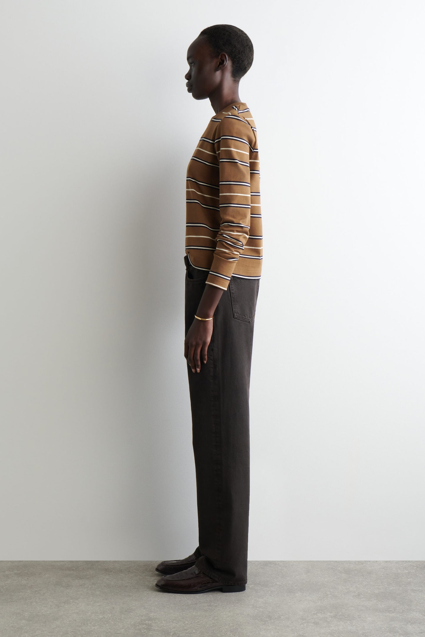 Clean Cut Regular Long-Sleeved T-Shirt