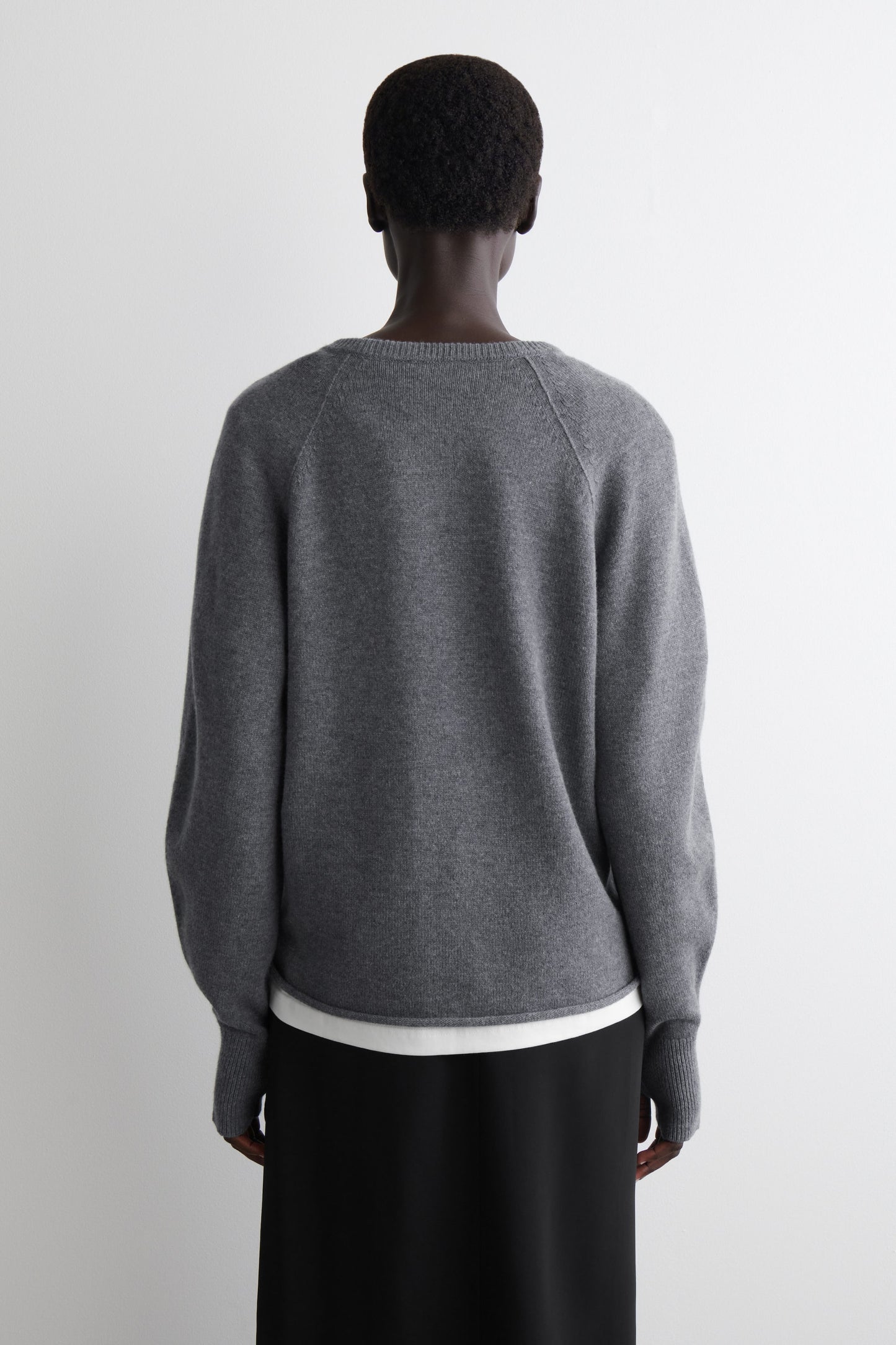Merino Wool V-Neck Jumper
