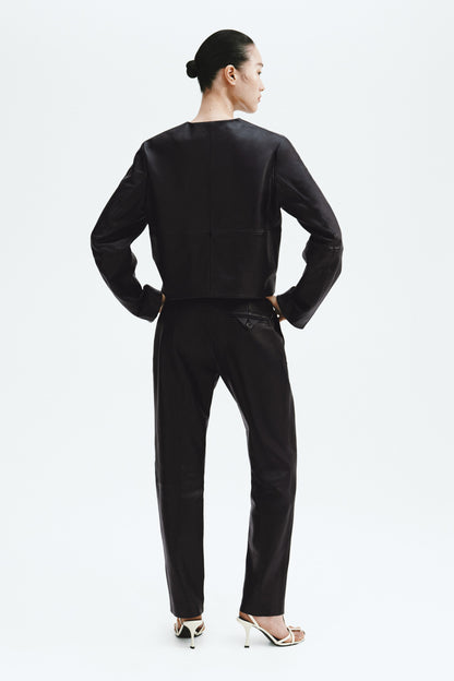 Leather trousers