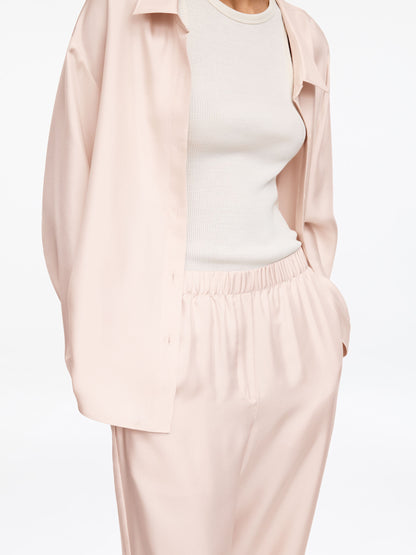 Silk Twill Trousers
