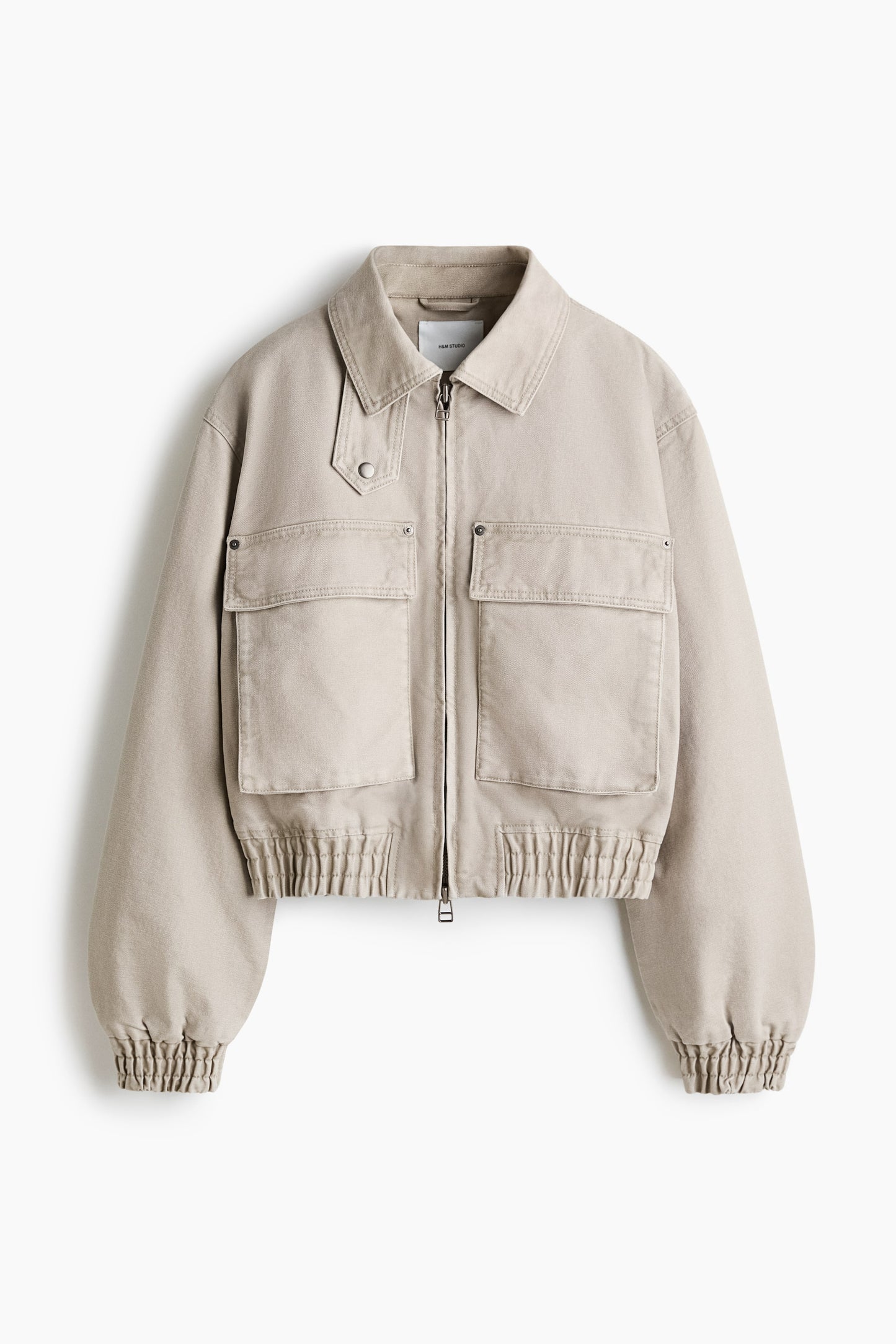 Padded canvas jacket