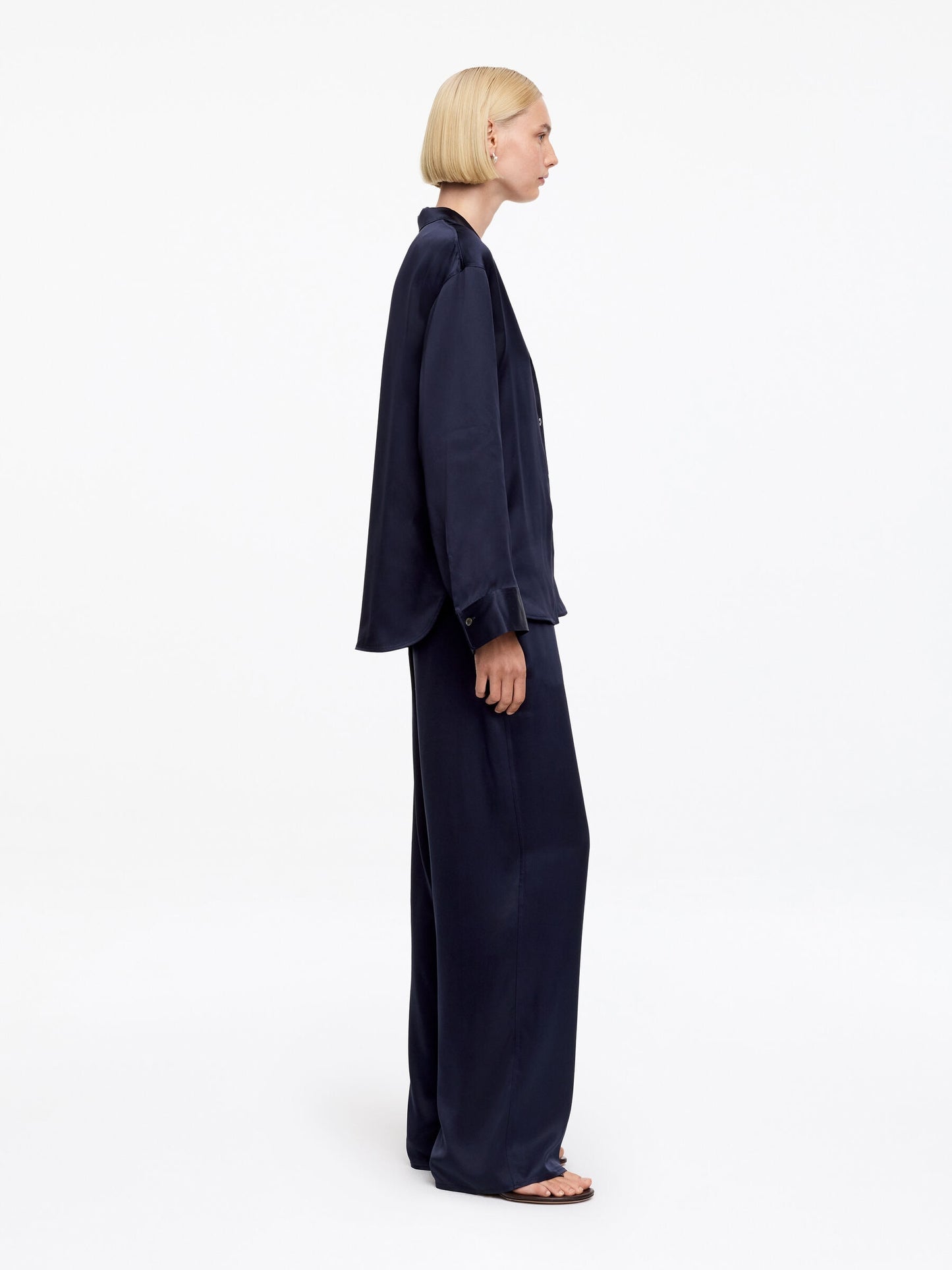 Silk Satin Trousers