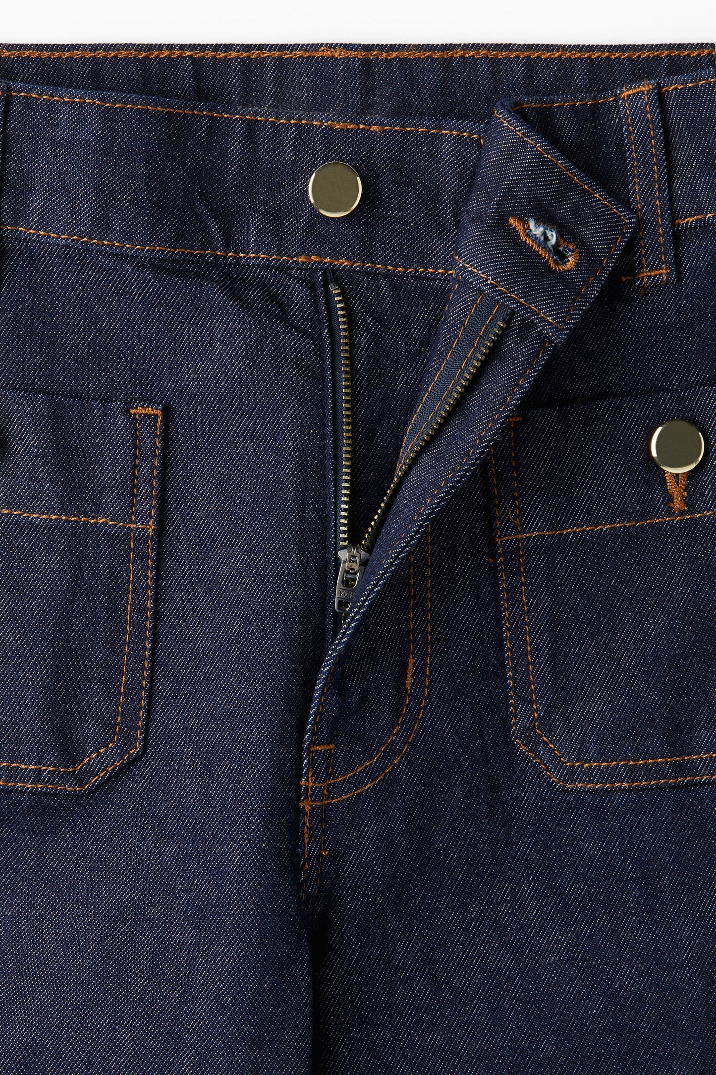 Wide High Ankle Jeans