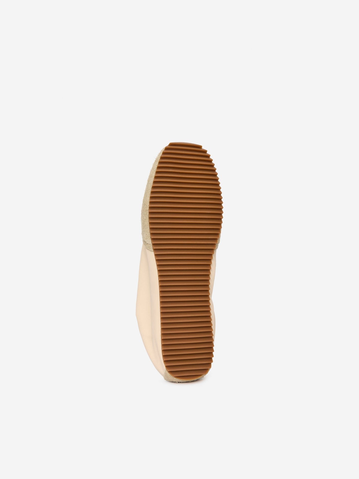 Suede-Nylon Trainers