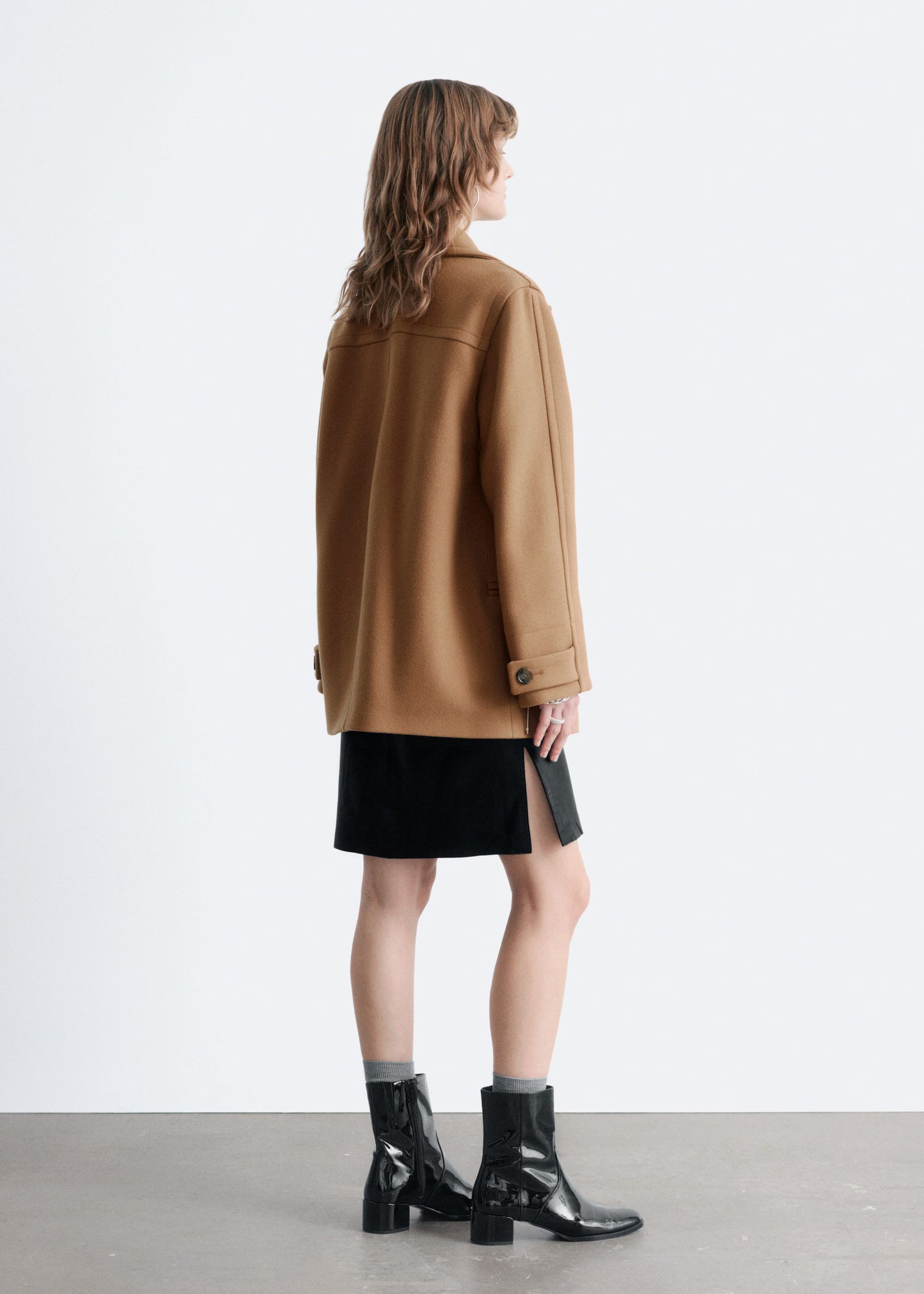 Tailored Wool Pea Coat