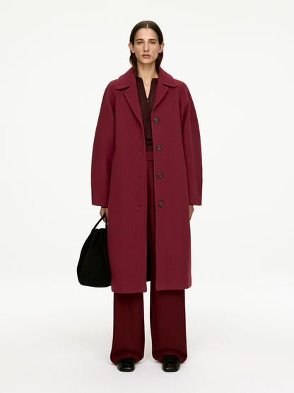 Oversized Wool-Blend Coat