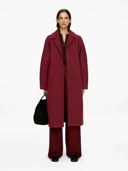 Oversized Wool-Blend Coat