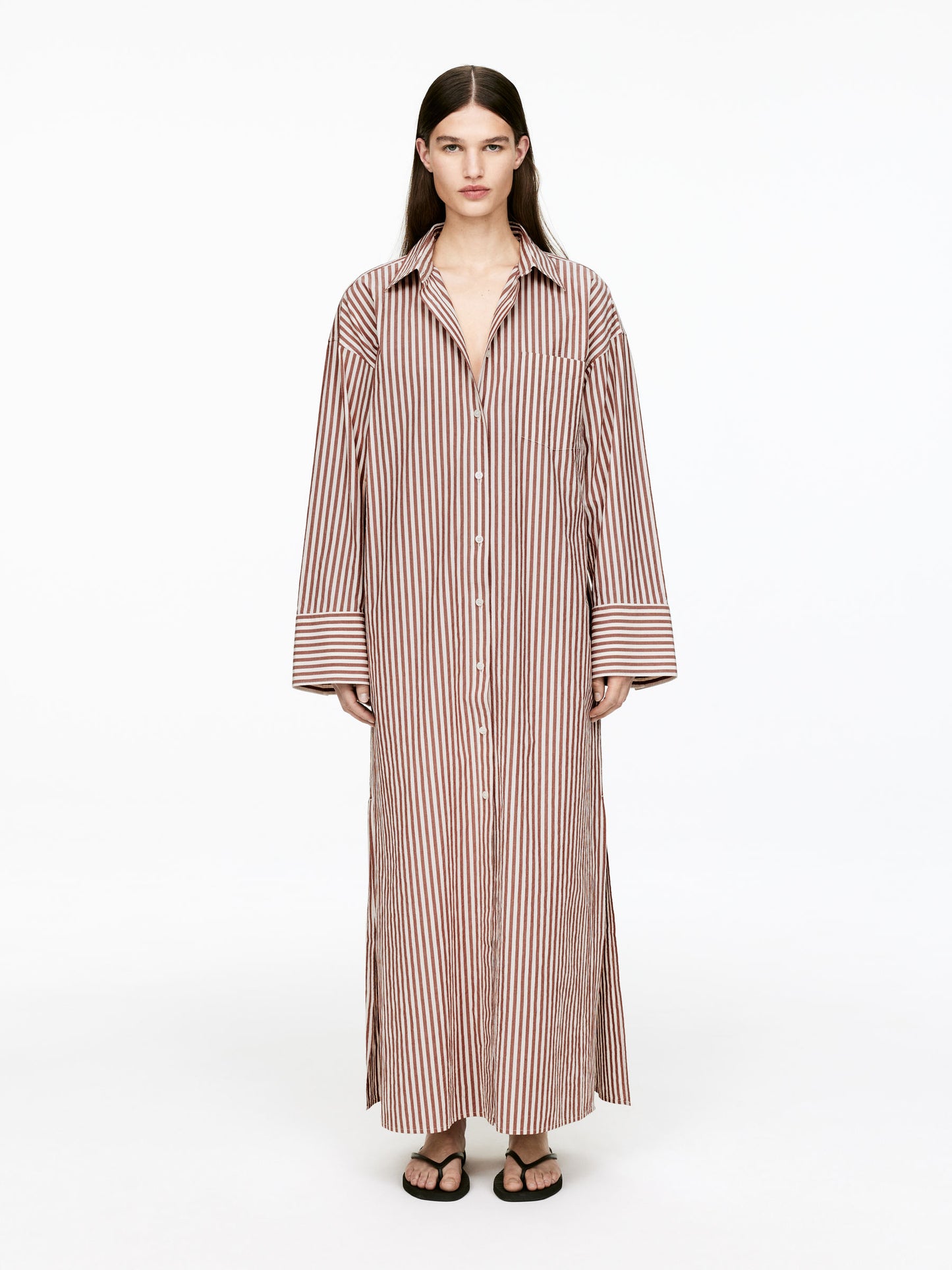 Linen Shirt Dress