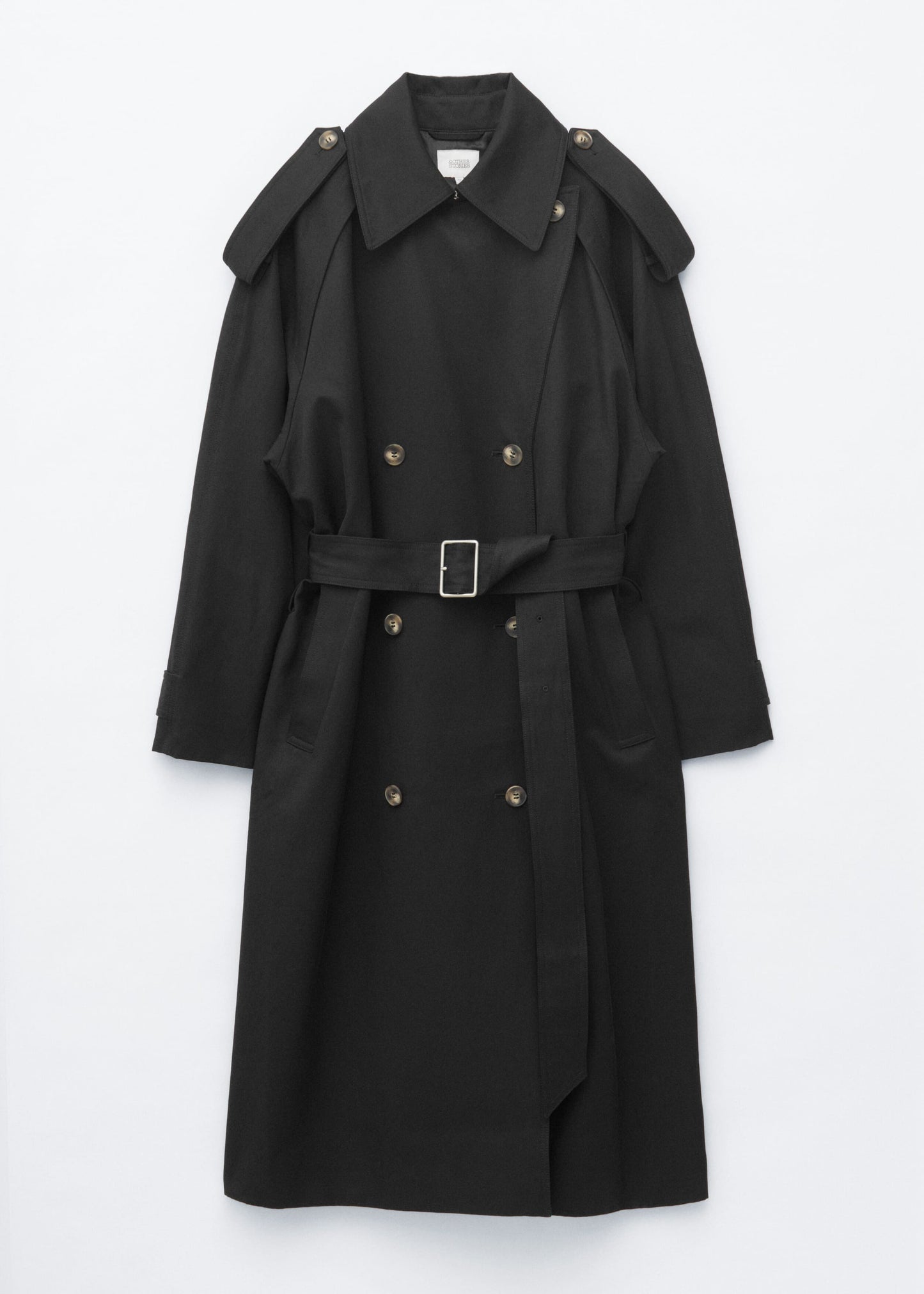 Relaxed Trench Coat - Black - Jackets - & Other Stories GB