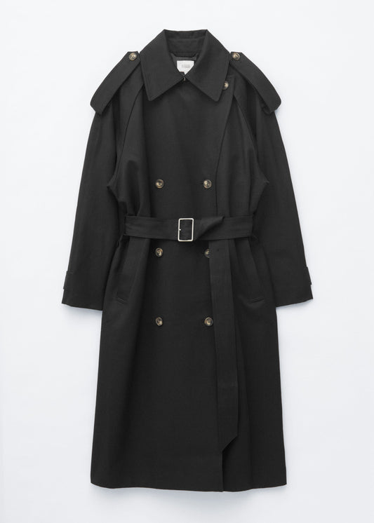 Relaxed Trench Coat - Black - Jackets - & Other Stories GB