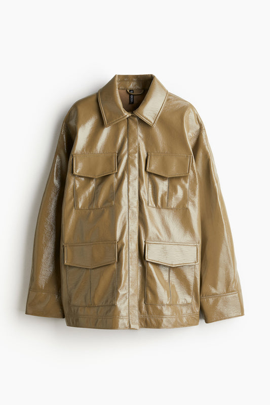 Coated utility jacket