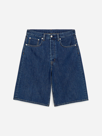 Long Denim Shorts