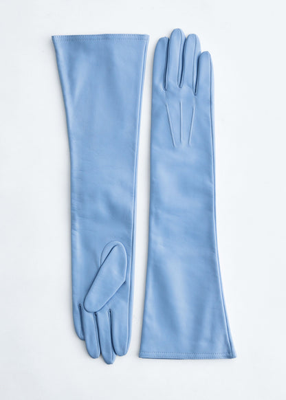 Long Leather Gloves