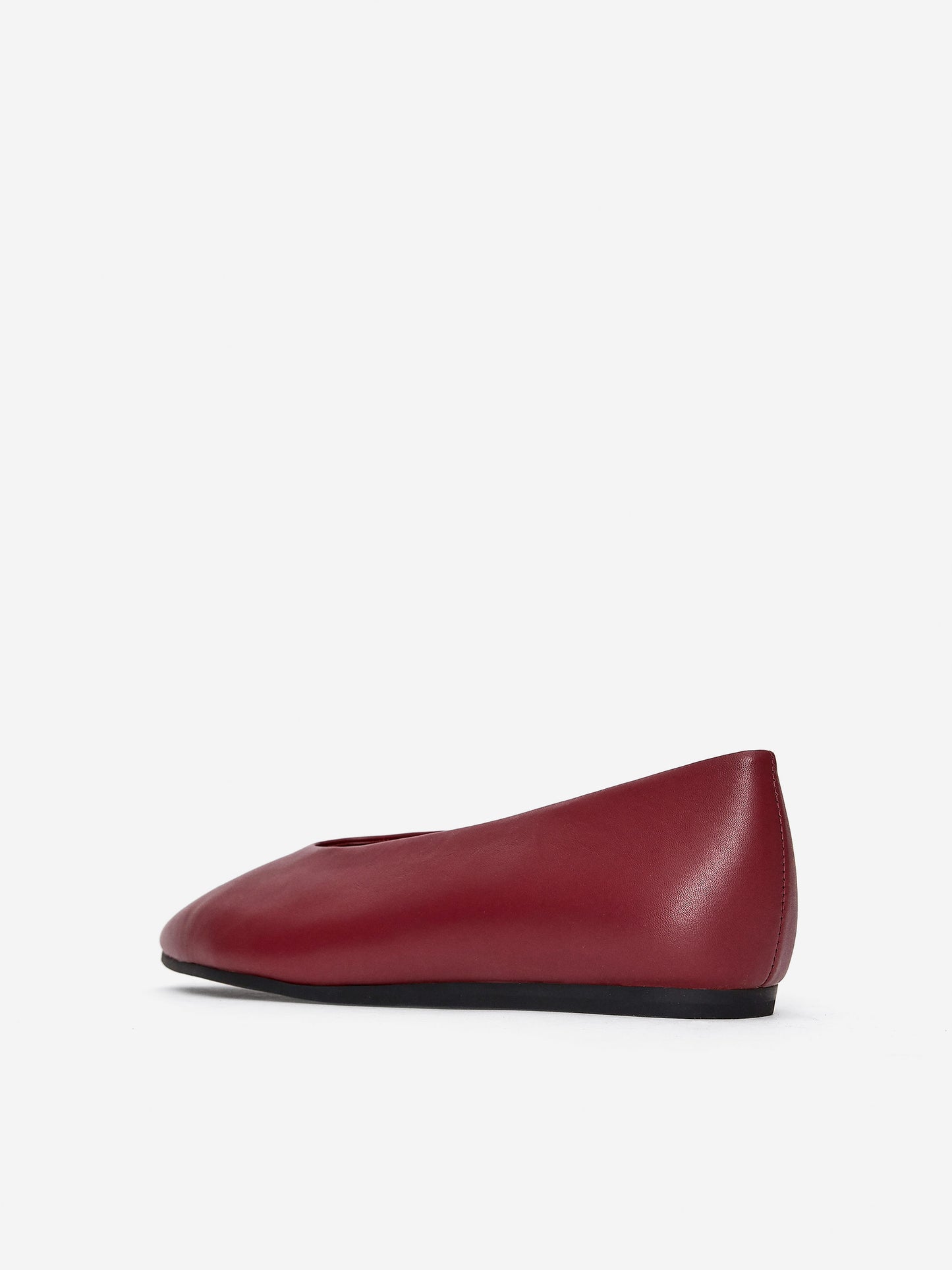Pointy Leather Flats