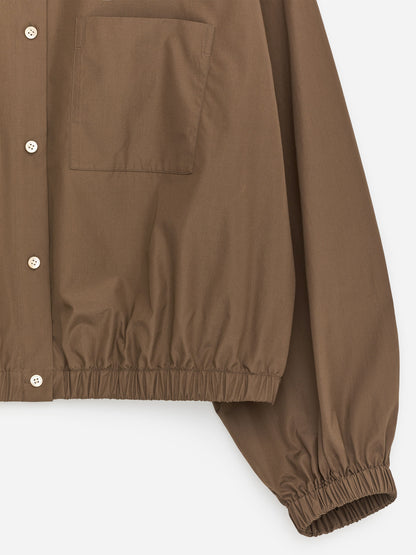 Cropped Cotton Shirt