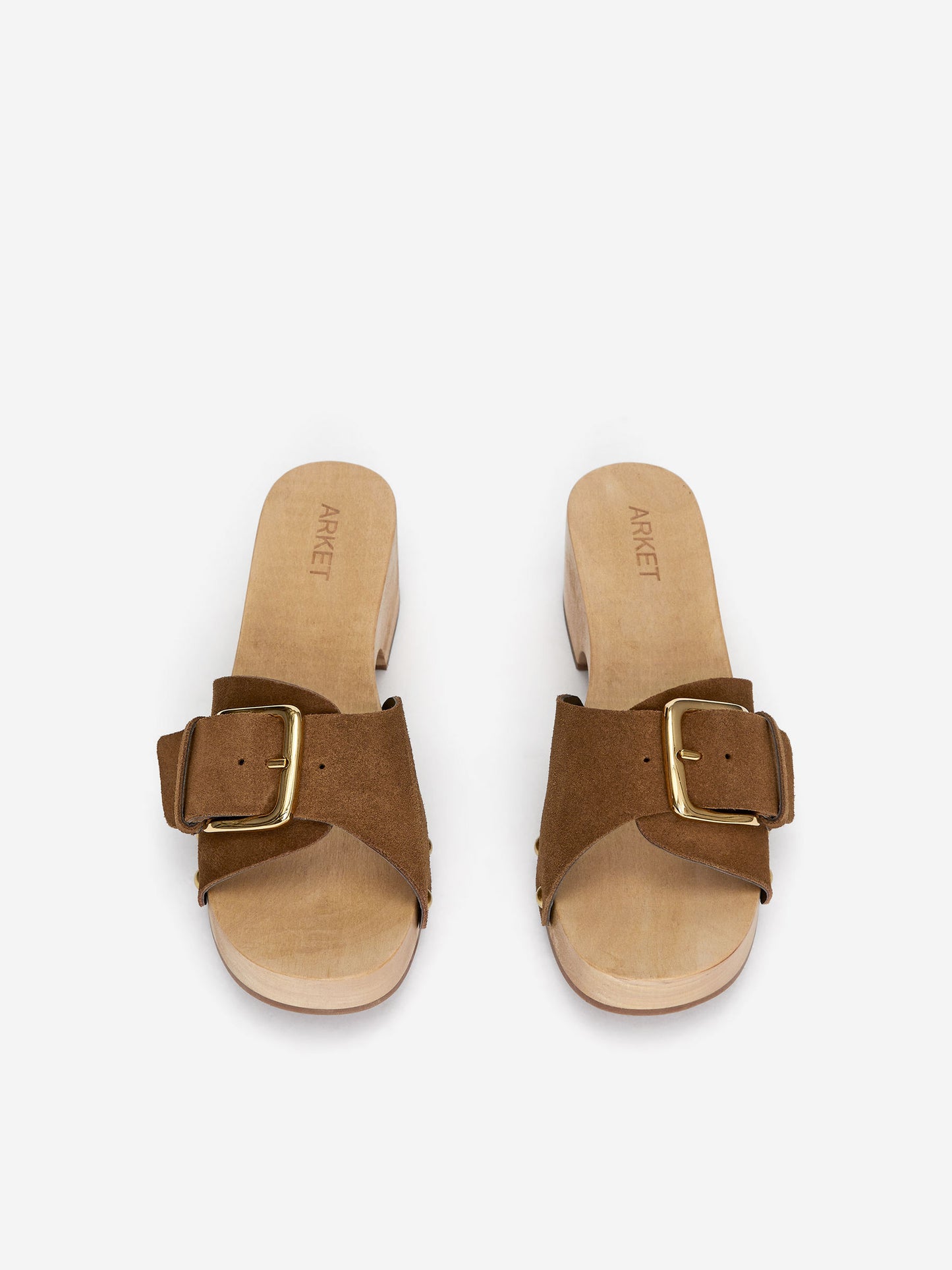 Suede Clogs