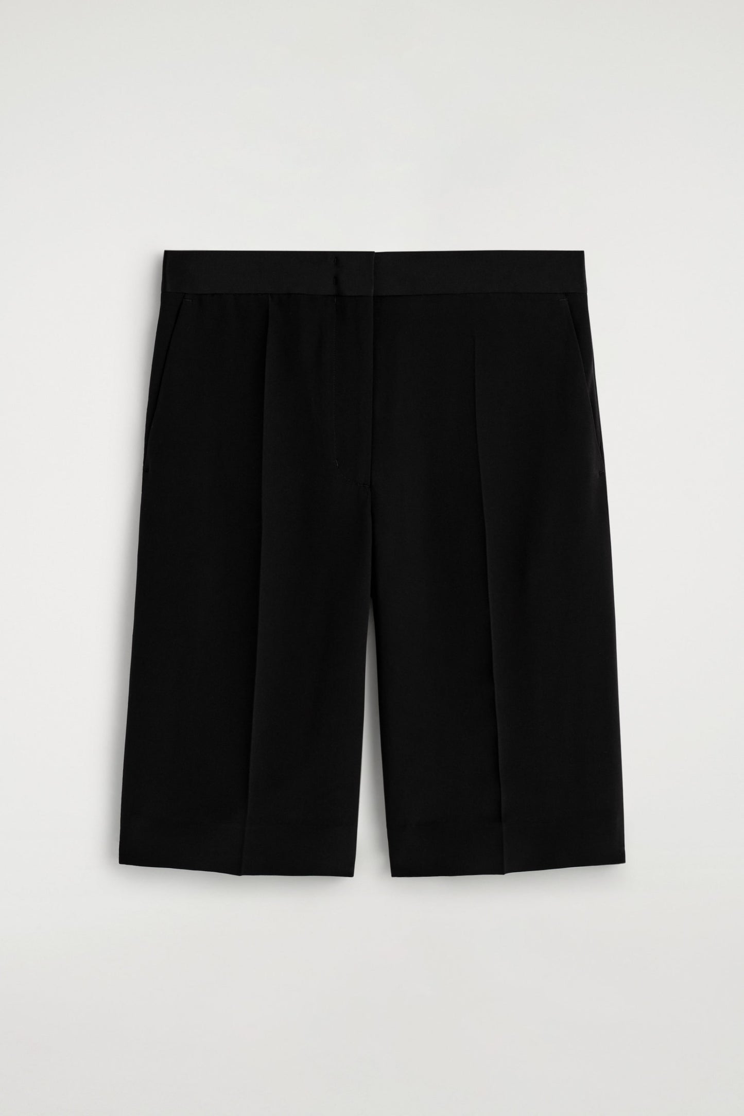 Tailored Silk Shorts