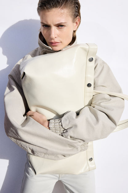 Padded canvas jacket