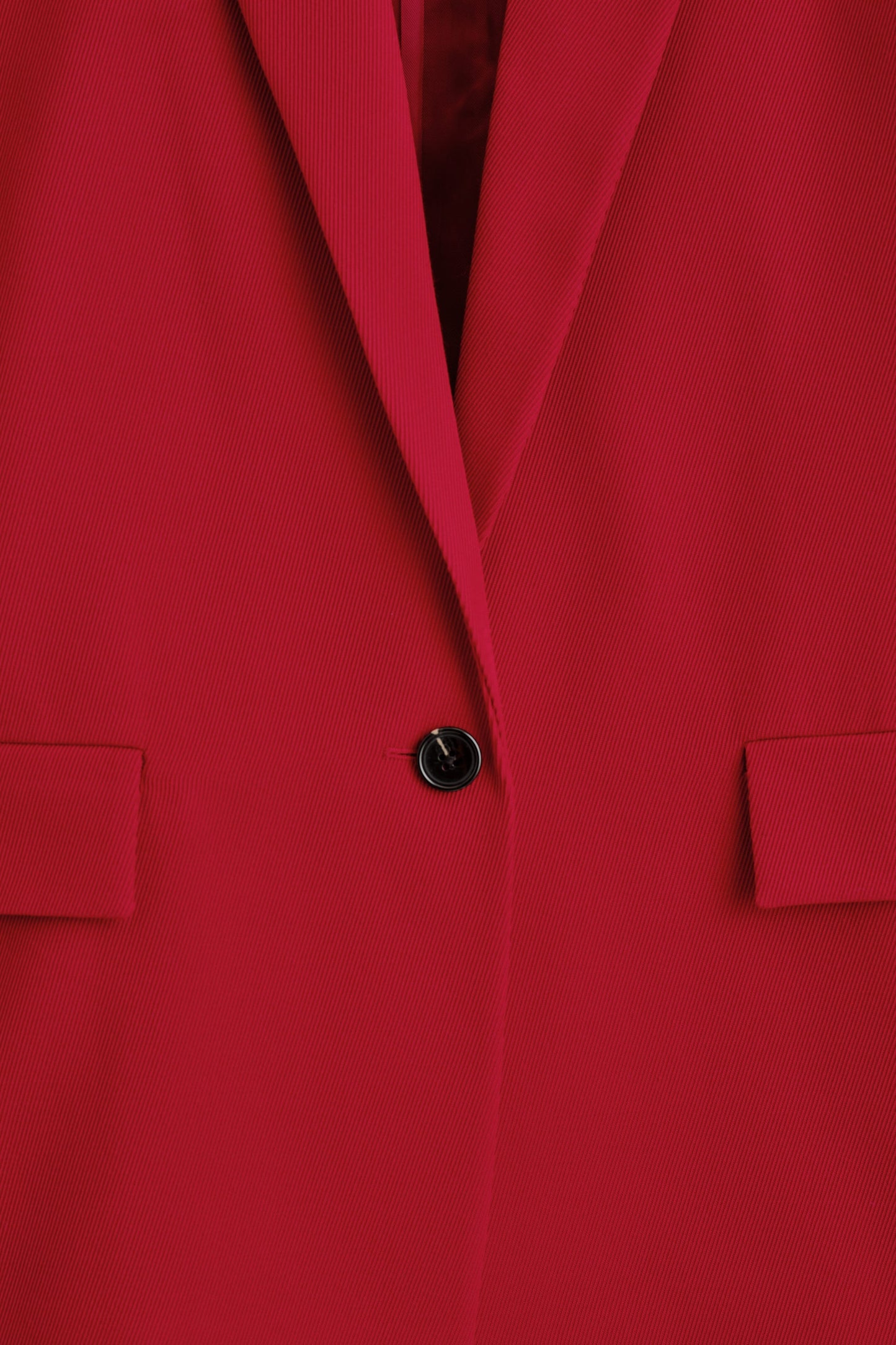 Single-Breasted Wool-Blend Blazer