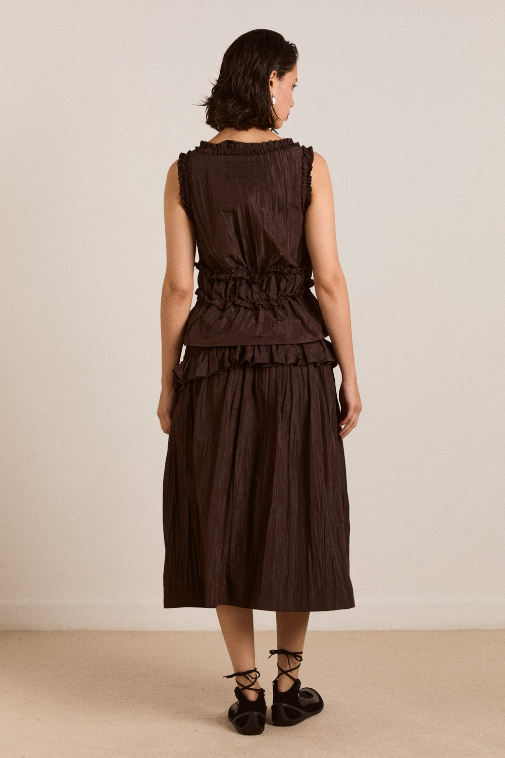 Everly ruffle blouse