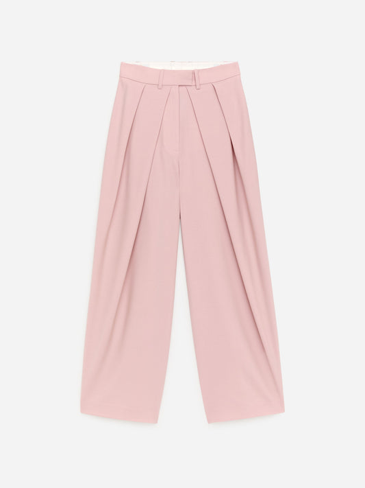 Draped Pleated Trousers
