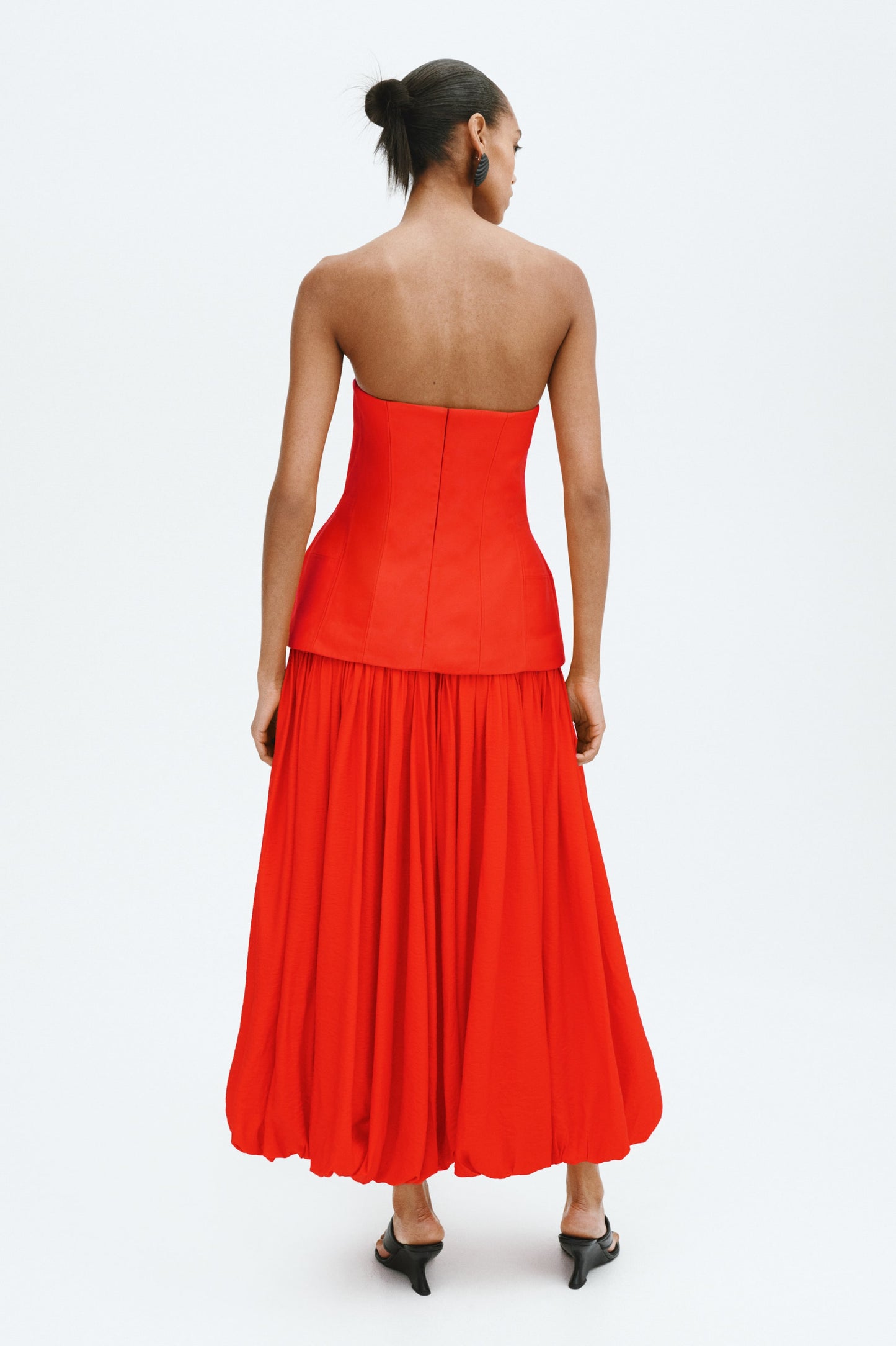 Hourglass bandeau dress