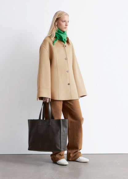 Tapered Wool Jacket