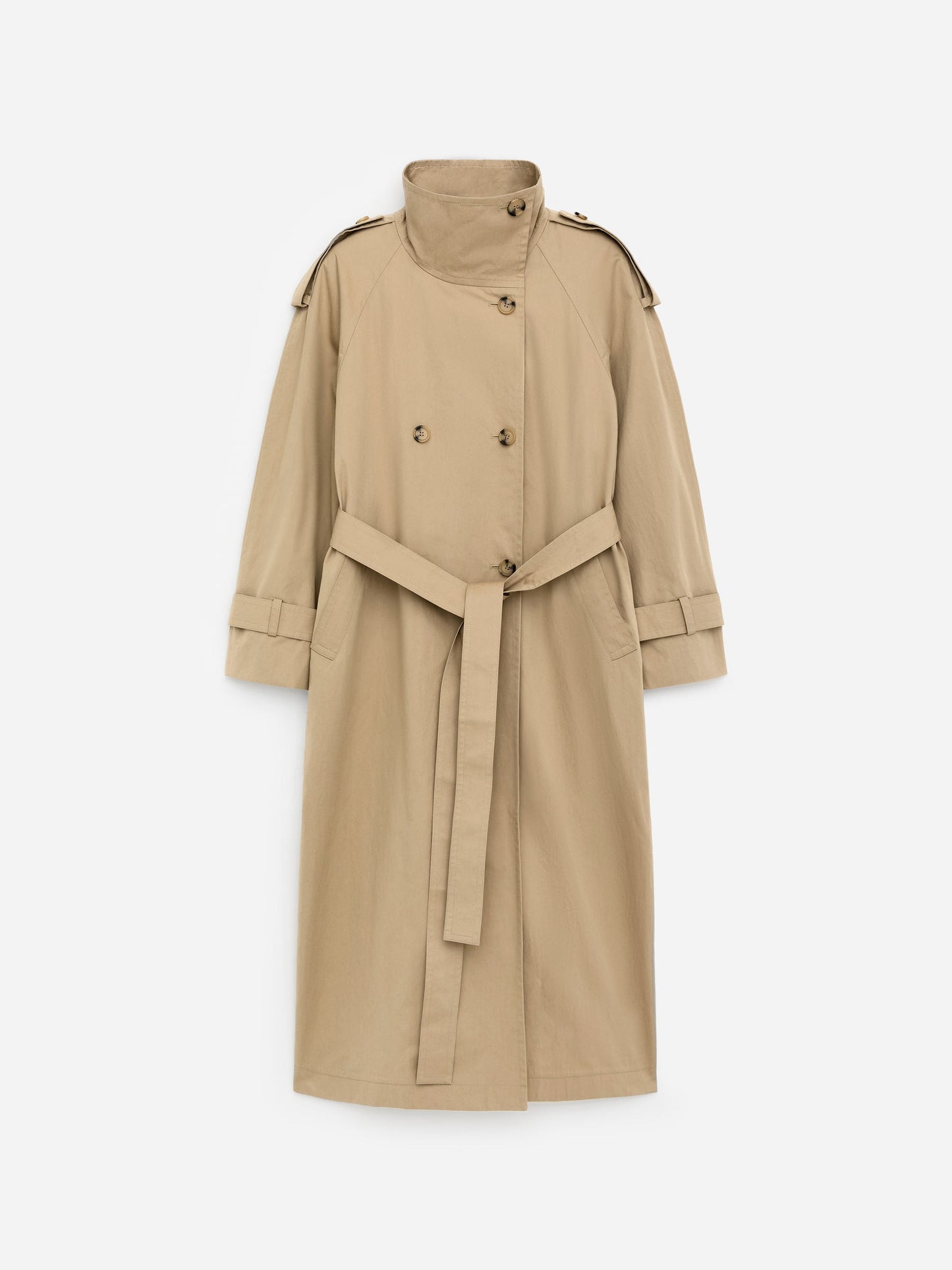 Scarf Trench Coat