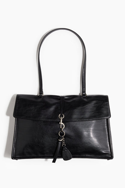 Charm-detail handbag