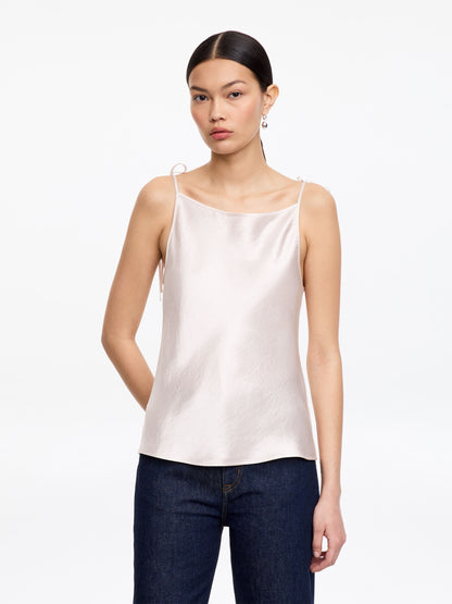 Crushed Satin Top