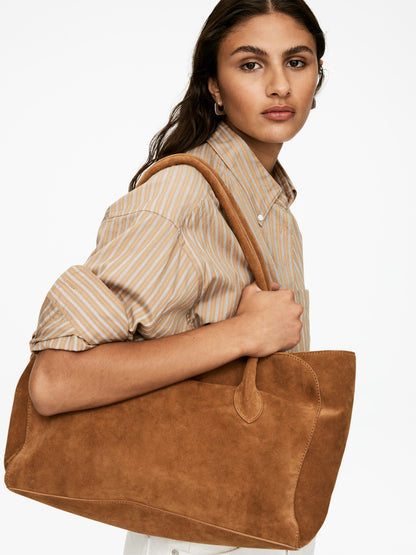 Slouchy Leather Tote