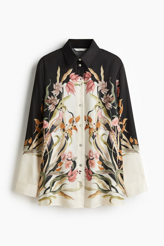 Long printed shirt
