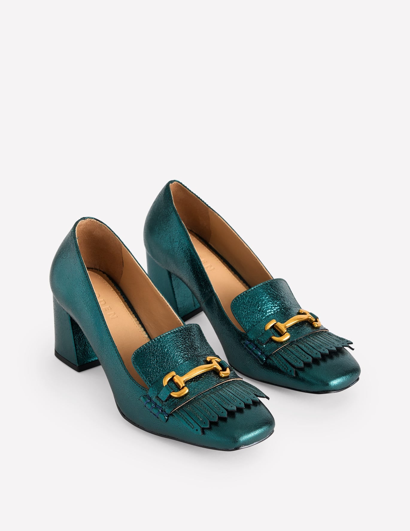 Iris Ghillie Heeled Loafers