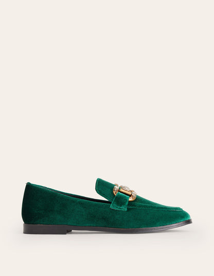 Iris Jewelled Snaffle Loafers