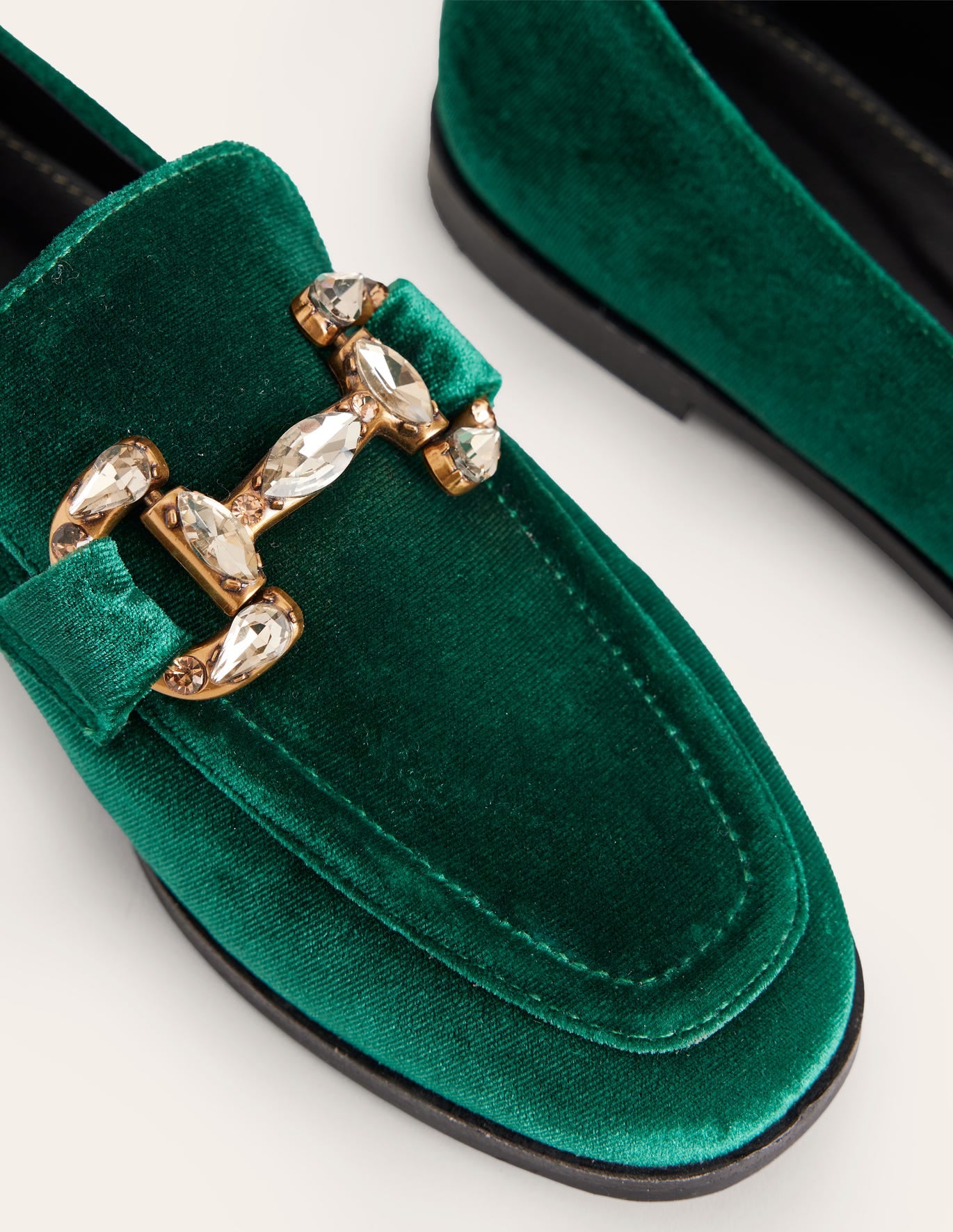 Iris Jewelled Snaffle Loafers